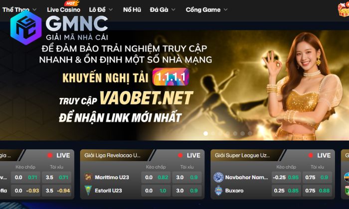 Đánh giá nhà cái Vaobet Lựa chọn sảnh game yêu thích, click và trải nghiệm ngay