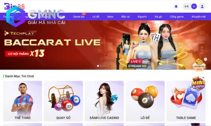 Hoàn trả tại nhà cái Bin88 với tỷ lệ cực cao